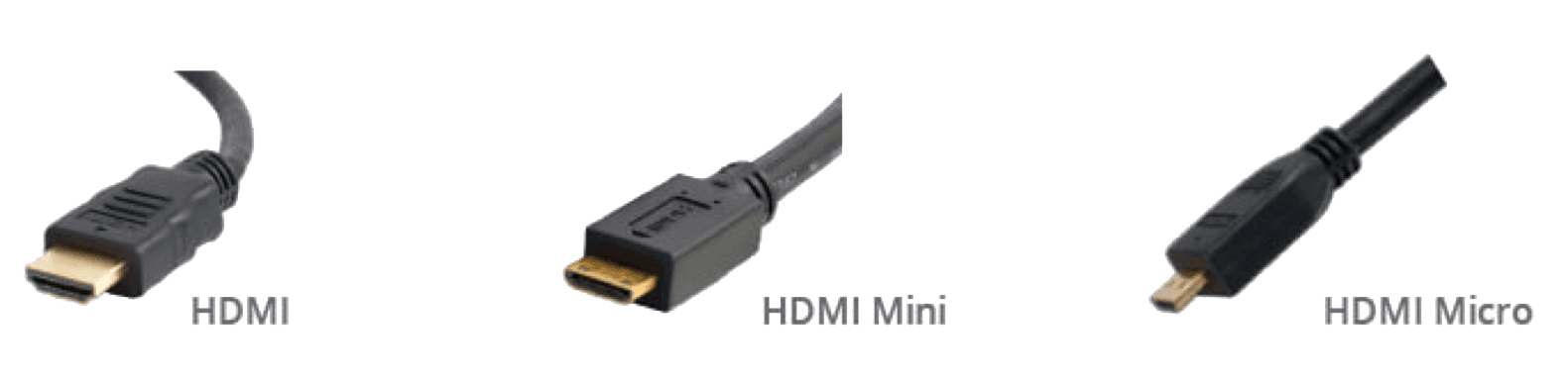 HDMI cables coiled and ready for deployment